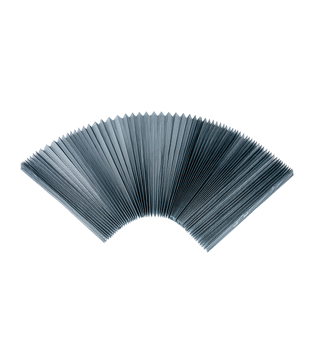 Malla plegada de poliéster